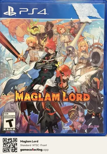 Maglam Lord PlayStation 4, NTSC box front