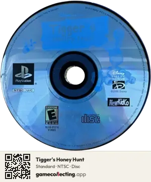 Tigger's Honey Hunt PlayStation, NTSC disc