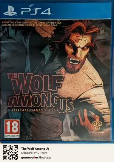 The Wolf Among Us PlayStation 4, PAL box front
