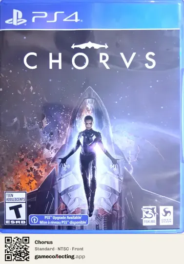 Chorus PlayStation 4, NTSC box front