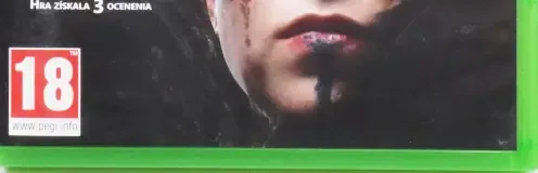 Hellblade: Senua's Sacrifice, the PEGI square on its front