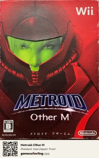 Metroid: Other M Nintendo Wii, Asia box front