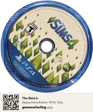 The Sims 4 PlayStation 4, NTSC disc