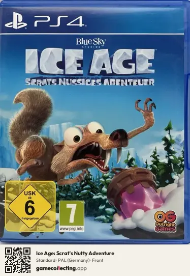 Ice Age: Scrat's Nutty Adventure PlayStation 4, Germany box front