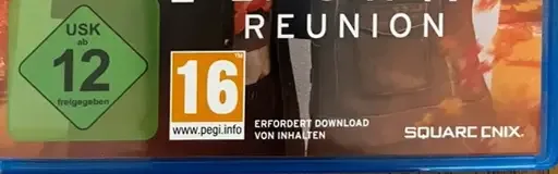 Life is Strange: Reunion, the USK square on its front