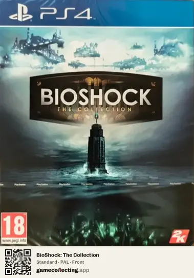 BioShock: The Collection PlayStation 4, PAL box front