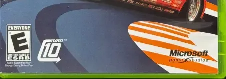 Forza Motorsport 2, the ESRB box on its front