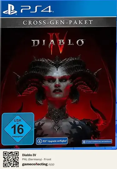 Diablo IV PlayStation 4, Germany box front
