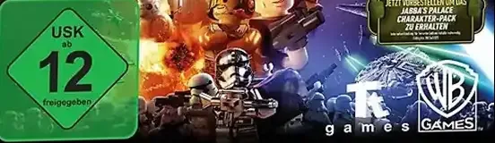 LEGO Star Wars: The Force Awakens, the USK square on its front