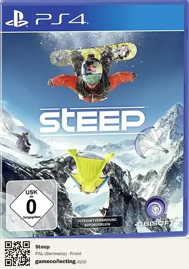 Steep PlayStation 4, Germany box front