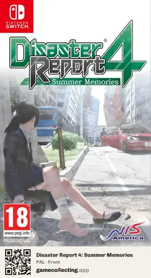Disaster Report 4: Summer Memories Nintendo Switch, PAL box front
