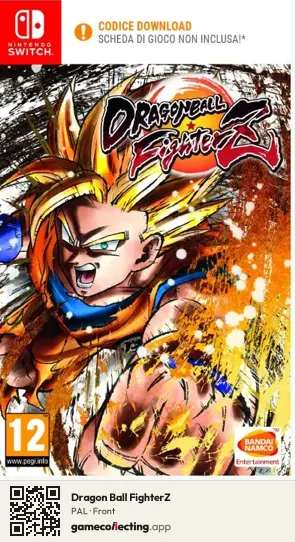Dragon Ball FighterZ Nintendo Switch, PAL box front