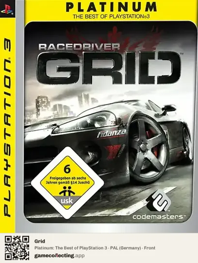 Grid PlayStation 3, Germany box front