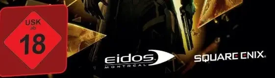Deus Ex: Human Revolution, the USK square on its front