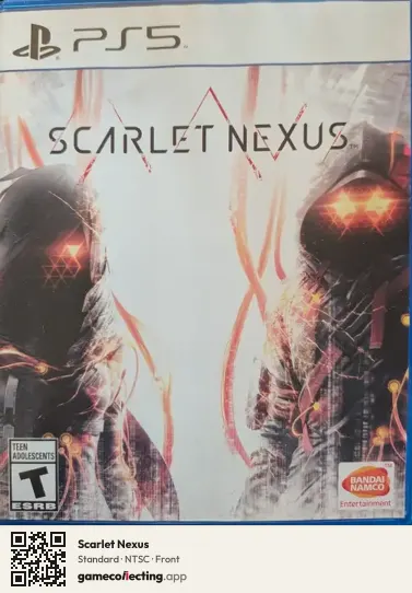 Scarlet Nexus PlayStation 5, NTSC box front