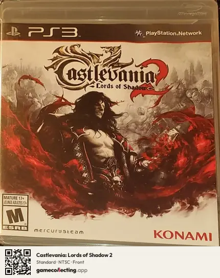 Castlevania: Lords of Shadow 2 PlayStation 3, NTSC box front