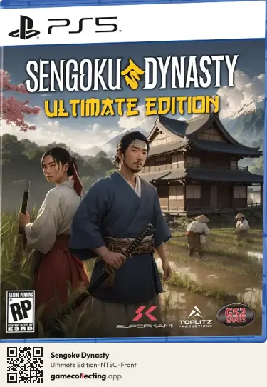 Sengoku Dynasty PlayStation 5, NTSC box front