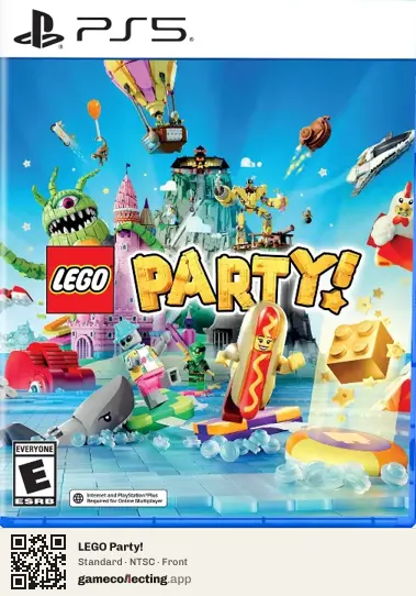 LEGO Party! PlayStation 5, NTSC box front