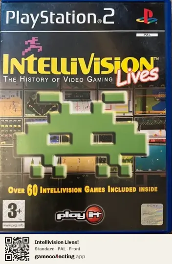 Intellivision Lives! PlayStation 2, PAL box front