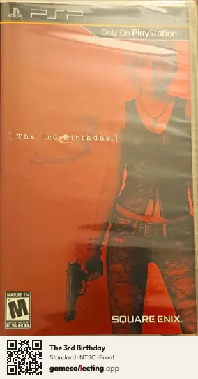 The 3rd Birthday PlayStation Portable, NTSC box front
