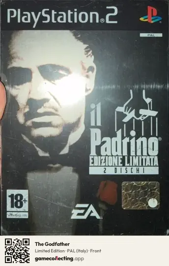 The Godfather PlayStation 2, Italy box front