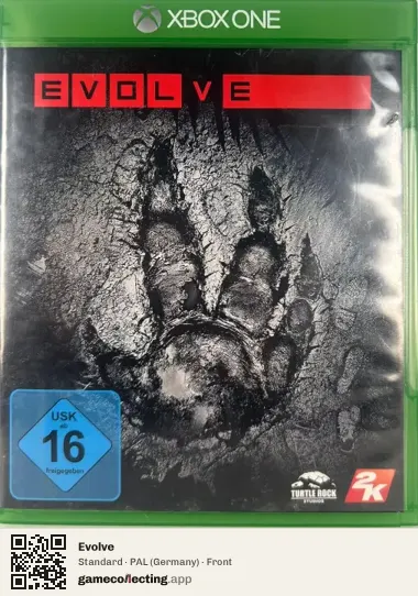 Evolve Xbox One, Germany box front