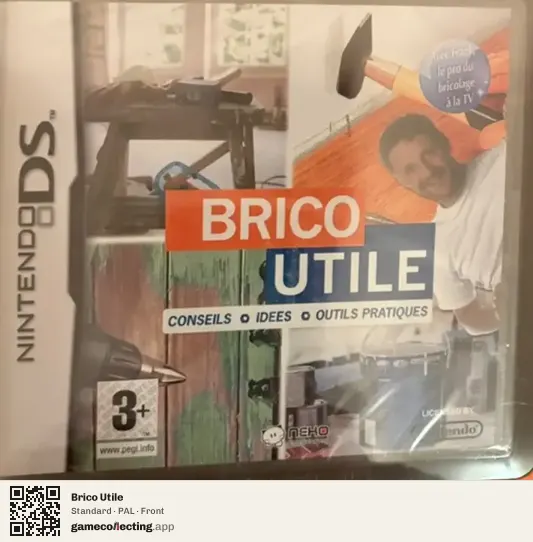 Brico Utile Nintendo DS, PAL box front