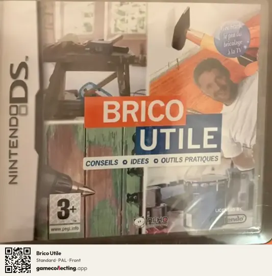 Brico Utile Nintendo DS, PAL box front