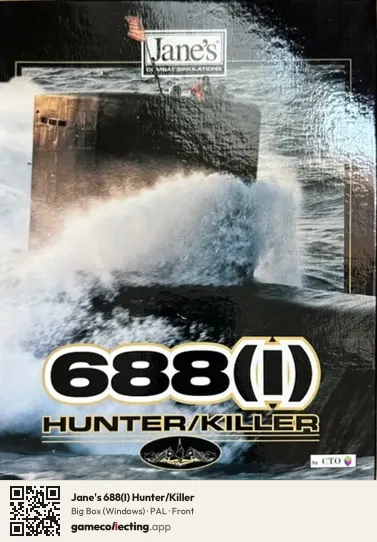 Jane's 688(I) Hunter/Killer Computer, PAL box front