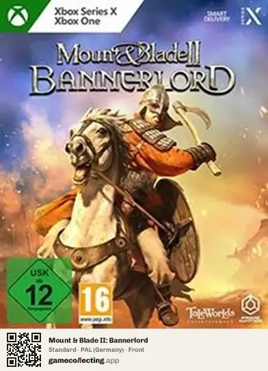 Mount & Blade II: Bannerlord Xbox Series X, Germany box front