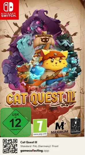 Cat Quest III Nintendo Switch, Germany box front