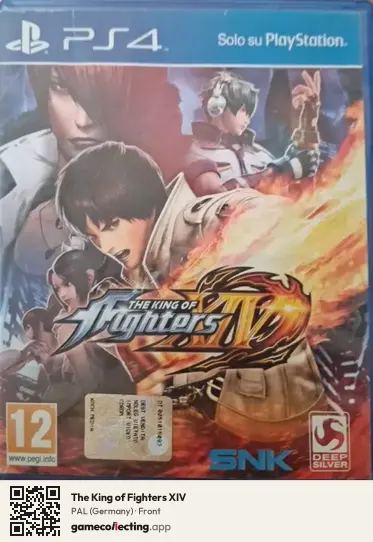 The King of Fighters XIV PlayStation 4, Germany box front