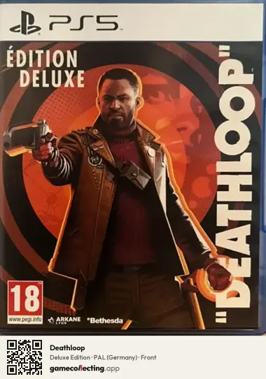Deathloop PlayStation 5, Germany box front