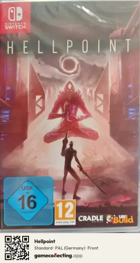 Hellpoint Nintendo Switch, Germany box front