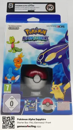 Pokémon Alpha Sapphire Nintendo 3DS, Germany box front