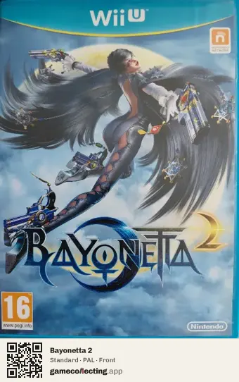 Bayonetta 2 Nintendo Wii U, PAL box front