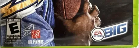 NFL Tour, the ESRB box on its front