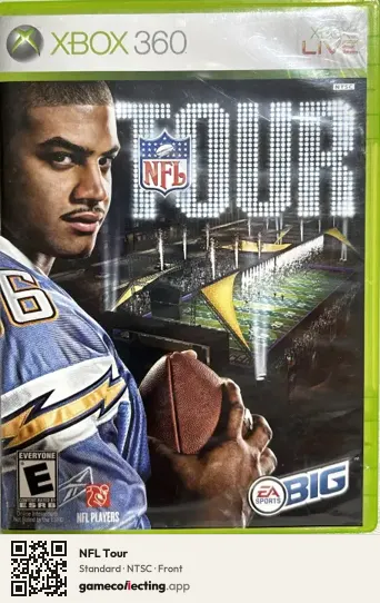 NFL Tour Xbox 360, NTSC box front
