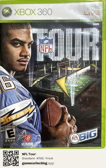 NFL Tour Xbox 360, NTSC box front