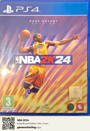 NBA 2K24 PlayStation 4, PAL box front