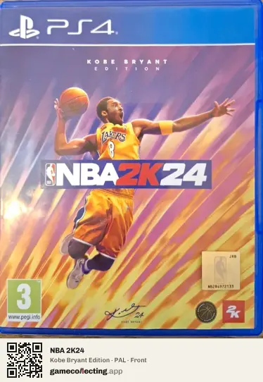 NBA 2K24 PlayStation 4, PAL box front
