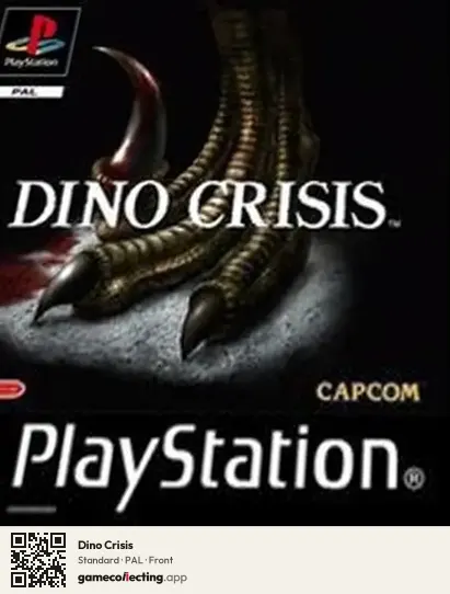 Dino Crisis PlayStation, PAL box front