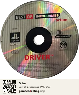 Driver PlayStation, PAL disc