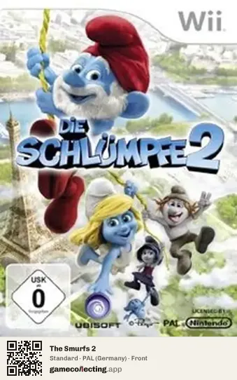 The Smurfs 2 Nintendo Wii, Germany box front