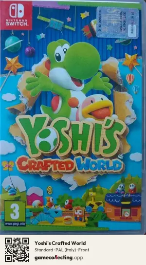 Yoshi's Crafted World Nintendo Switch, Italy box front
