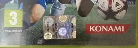 Pro Evolution Soccer 2010, the PEGI square on its front