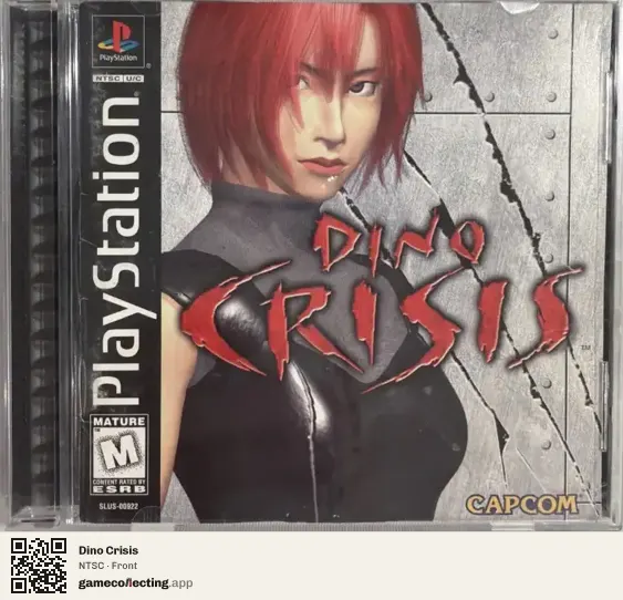 Dino Crisis PlayStation, NTSC box front