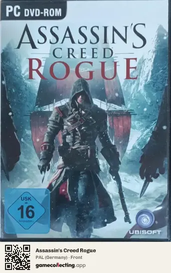 Assassin's Creed Rogue Computer, Germany box front