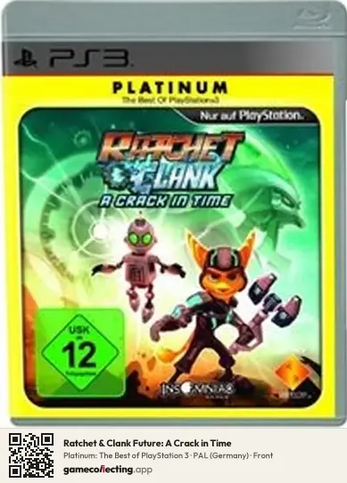 Ratchet & Clank Future: A Crack in Time PlayStation 3, Germany box front