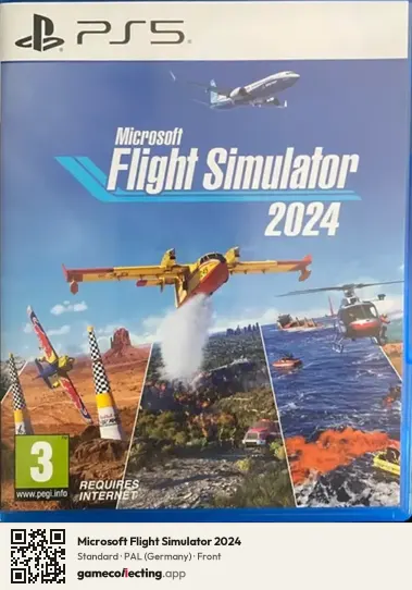 Microsoft Flight Simulator 2024 PlayStation 5, Germany box front
